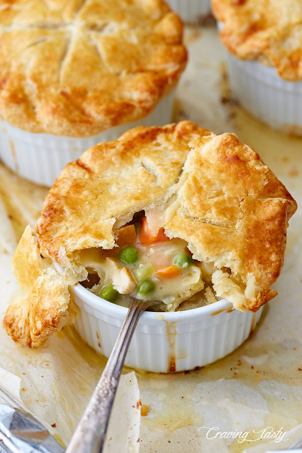 homemade chicken pot pie