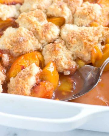 peach cobbler recipe