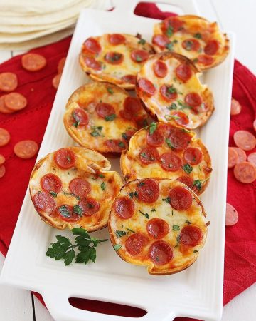 DIY Mini Pizzas For School Lunch