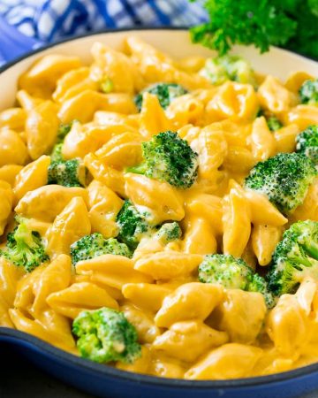 Macaroni and Cheese with Broccoli Recipe