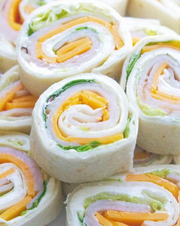 Turkey and Cheese Roll-Ups