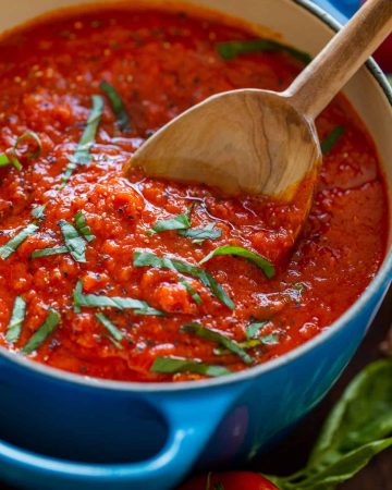 homemade tomato sauce recipe