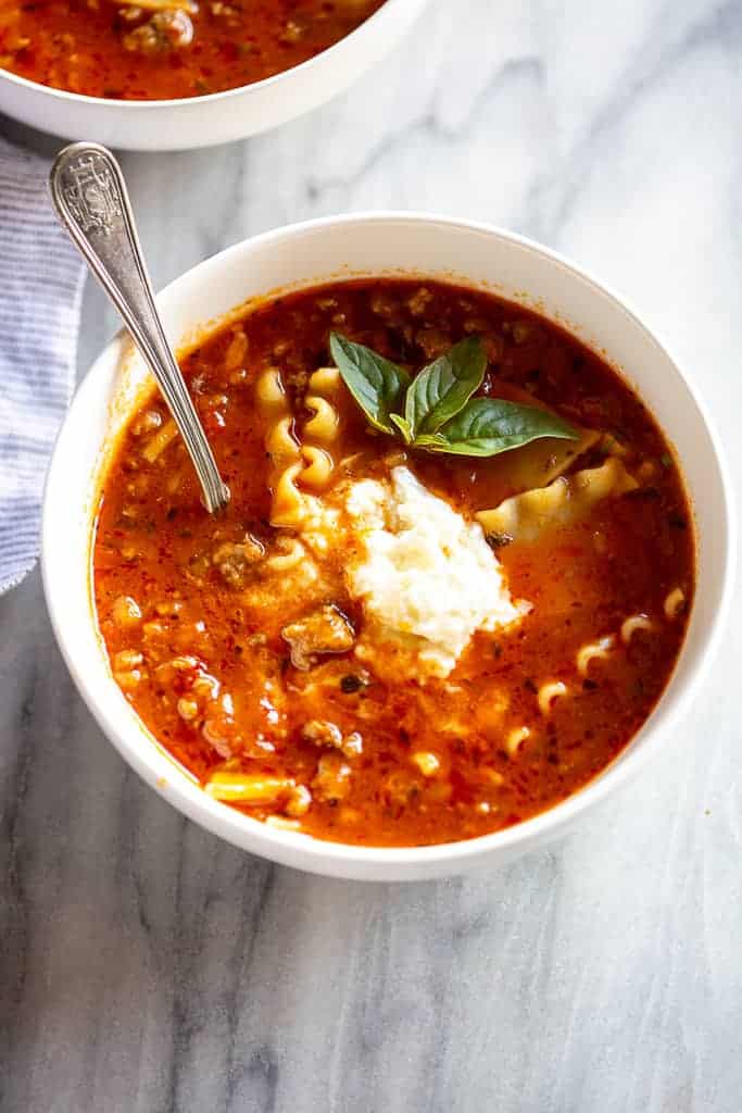 lasagna soup recipe