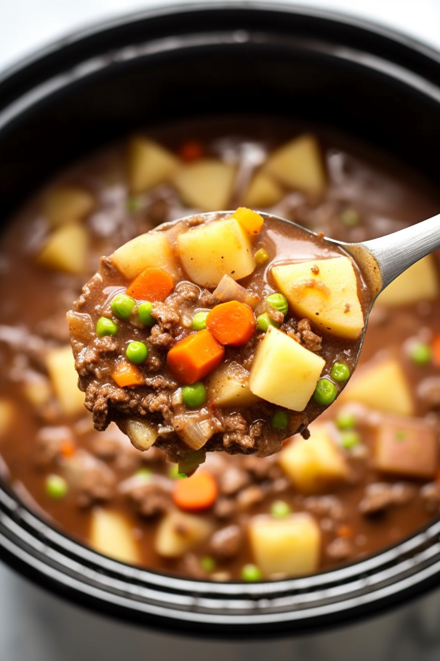 Slow Cooker Hamburger recipe