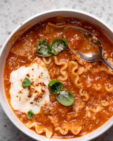 lasagna soup recipe