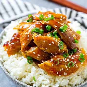 slow cooker teriyaki chicken recipe