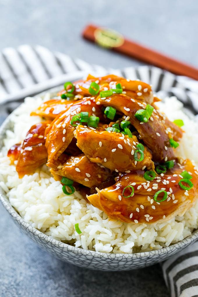 slow cooker teriyaki chicken recipe
