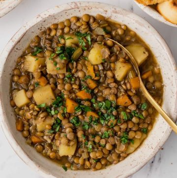 lentil potato soup