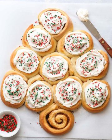 christmas cinnamon rolls recipe