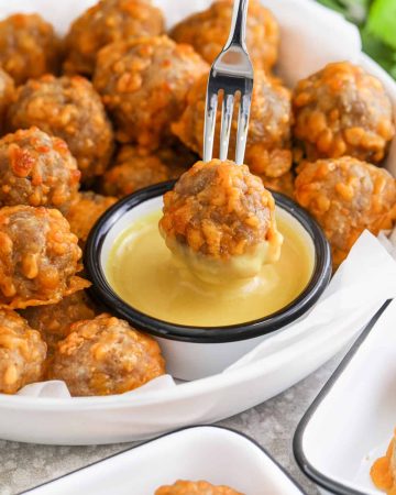 Homemade Sausage Balls Recipe
